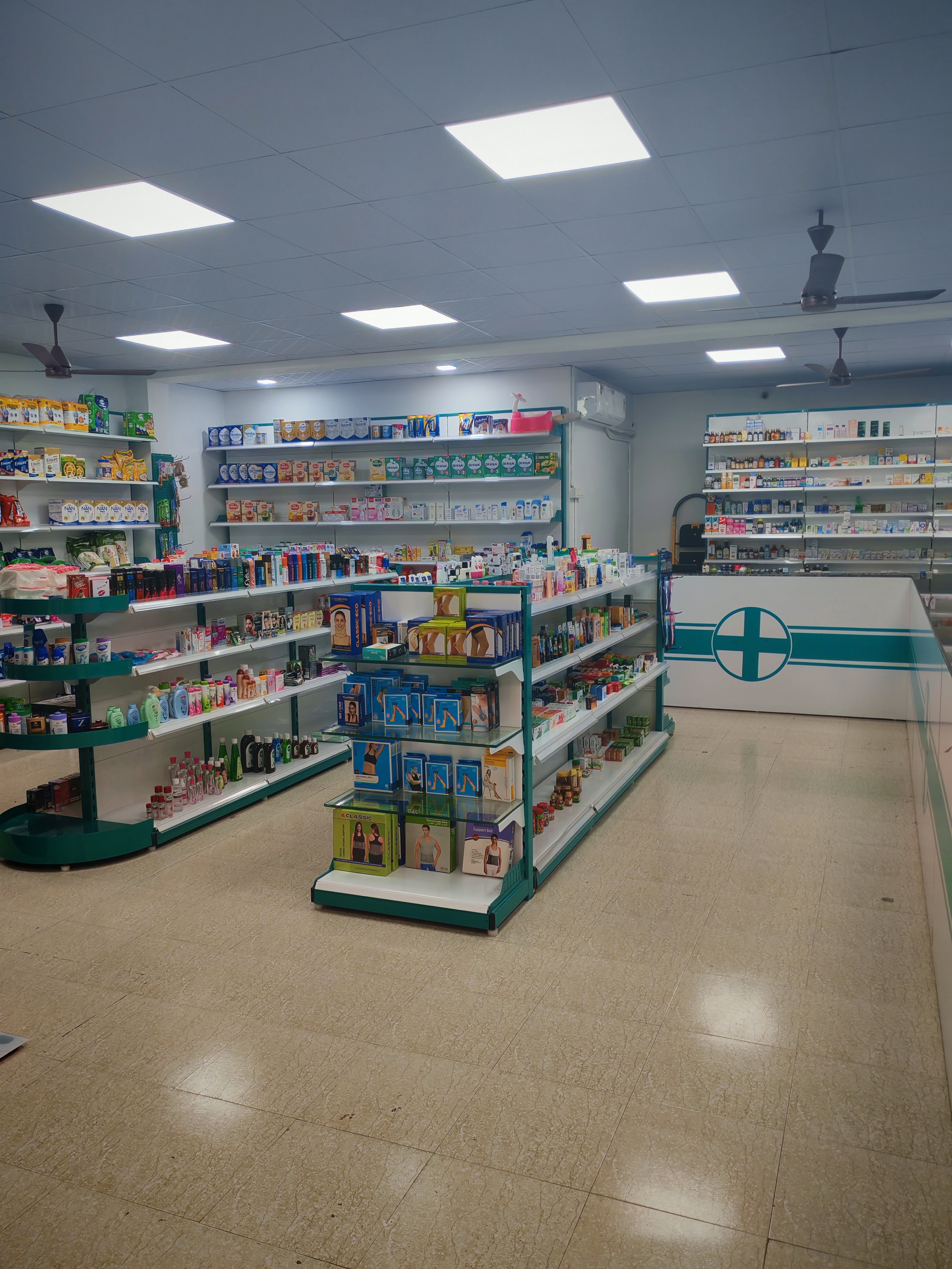 Baby products and counter display